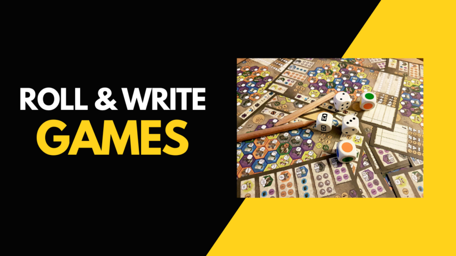 What is a ‘roll & write’ Game?